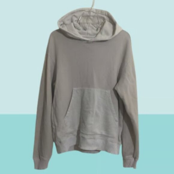 NWOT COTTON CITIZEN Vintage-Look Distressed Relaxed Fit Hoodie Sweatshirt Size S - Picture 1 of 7